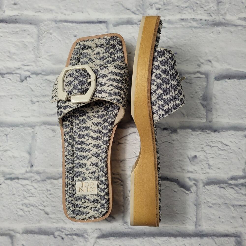 Louise et Cie Elara Platform Slide Sandal size 6.5M